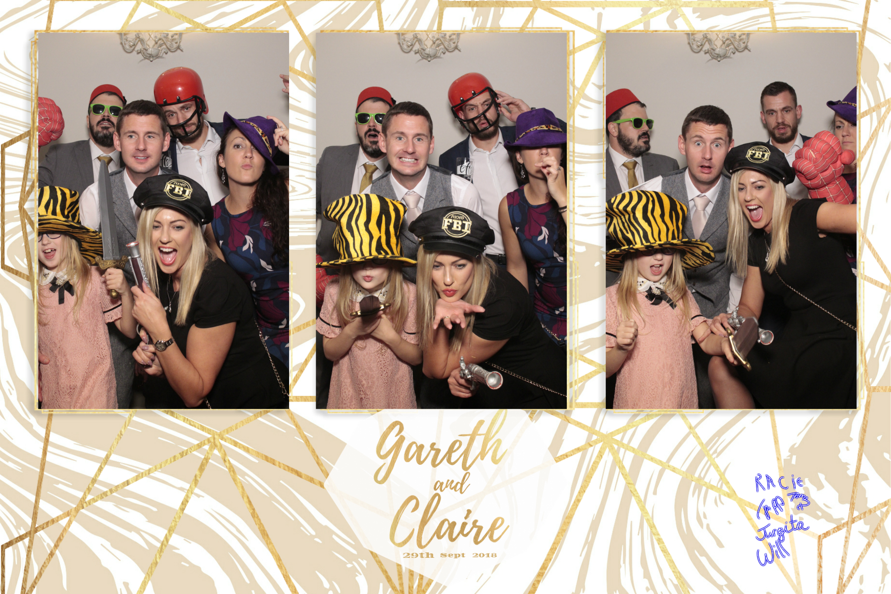Claire & Gareth's Wedding | View more photos from the event at gallery.myphotoboothexperience.co.uk/u/MyPhotoBoothExperienceLtd/Claire-Gareths-Wedding